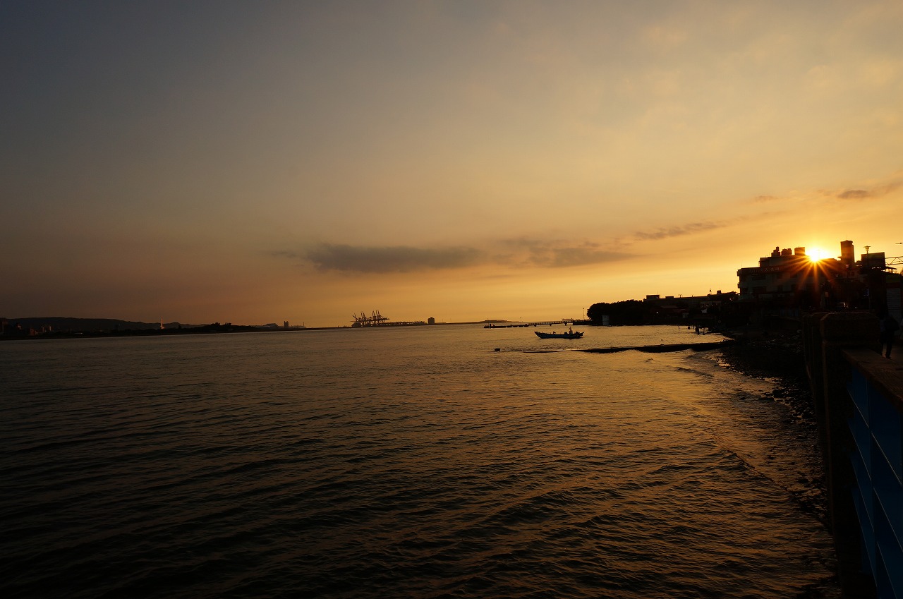 写真：夕陽