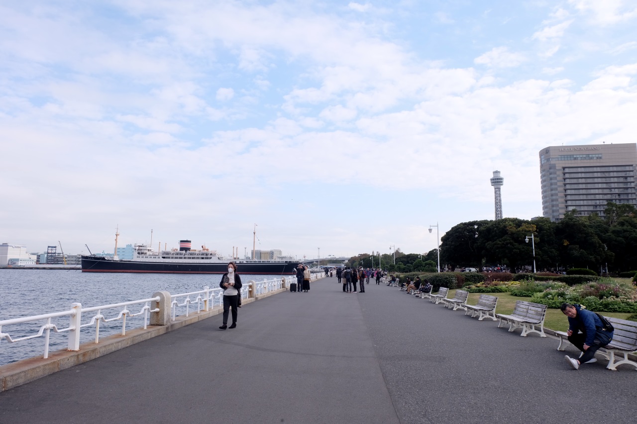 海沿いの遊歩道