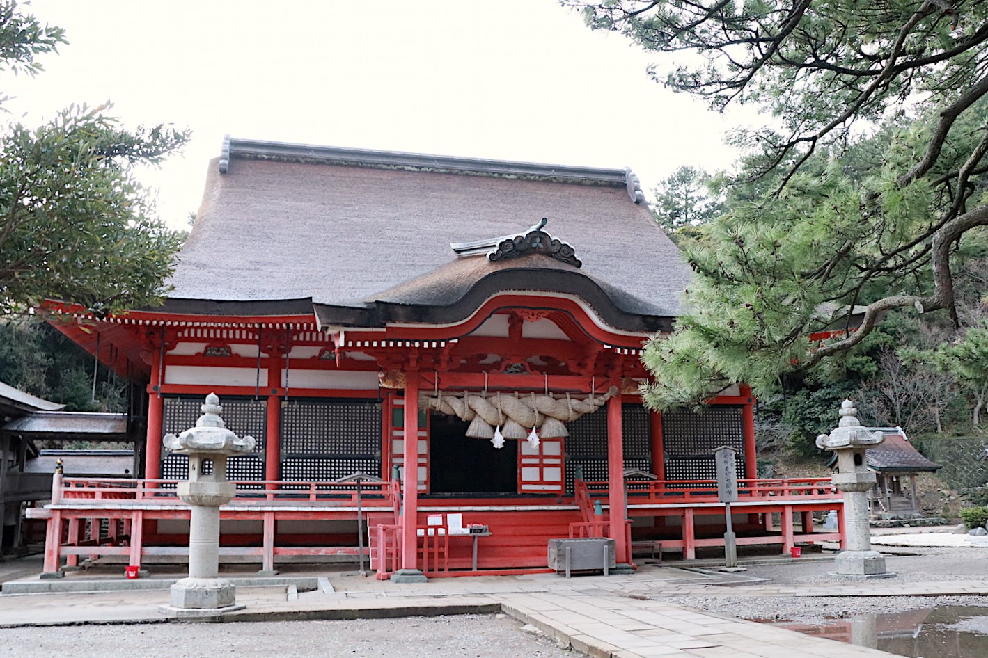 天照大御神を祀る「日沈宮（ひしずみのみや）」