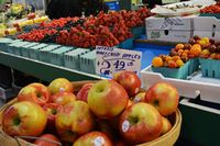 カナダのマーケット/イメージ