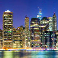 マンハッタンの夜景