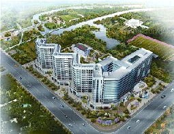 ホリディイン・チンタオ・パークビュー外観