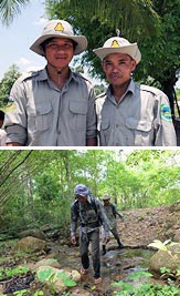 カンボジア最高峰アオラル山