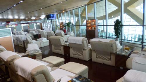 昆明空港内 有料休憩施設