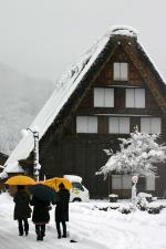 あっという間に白銀の世界へ。。世界遺産８