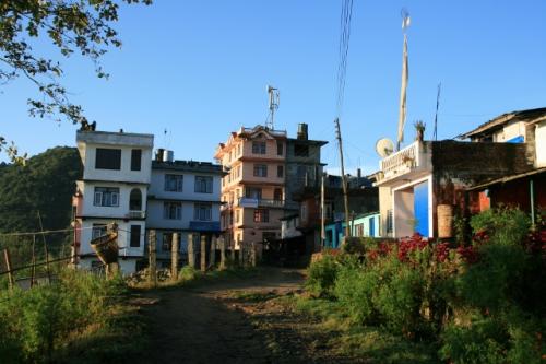 チサパニのホテル街