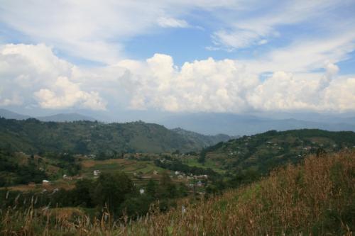 見晴らしのよい道