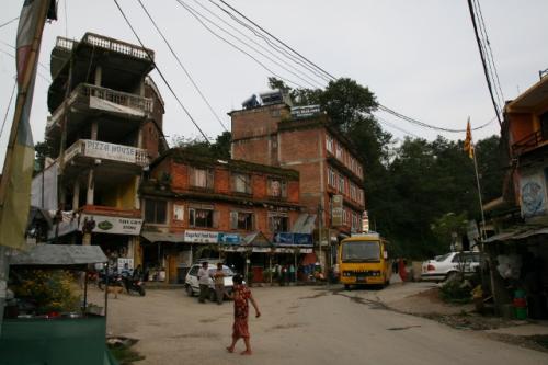 ナガルコットの中心部