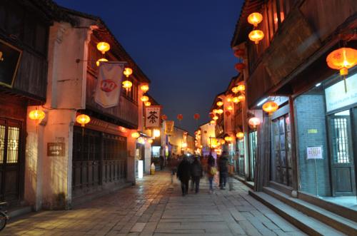 山塘街の夜景４