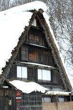 白川郷の代表的な合掌造りである遠山家〜4