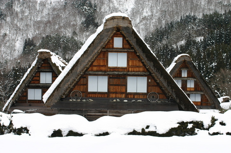 明日! 世界遺産の白川郷ライトアップ?