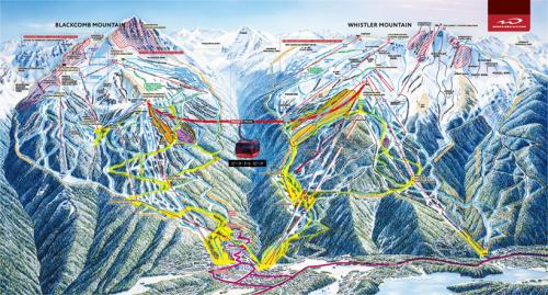 ウィスラー／コースマップ
