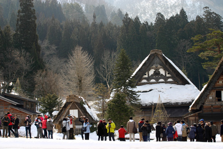 ２月１日（土） 白川郷ライトアップ ７