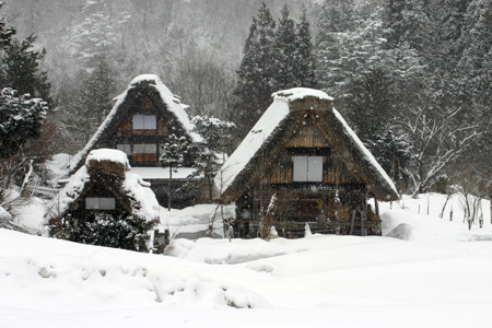 世界遺産 白川郷 〜厳しい冷え込み6
