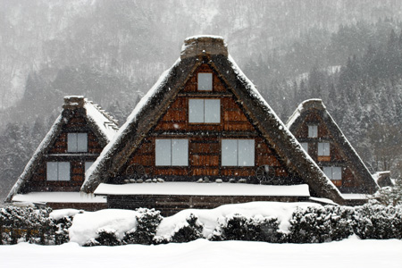 世界遺産 白川郷 〜厳しい冷え込み7