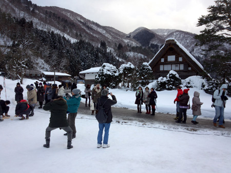 ２月９日（日） 白川郷ライトアップ １