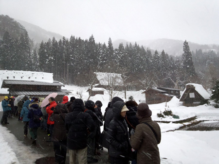 ２月９日（日） 白川郷ライトアップ ３