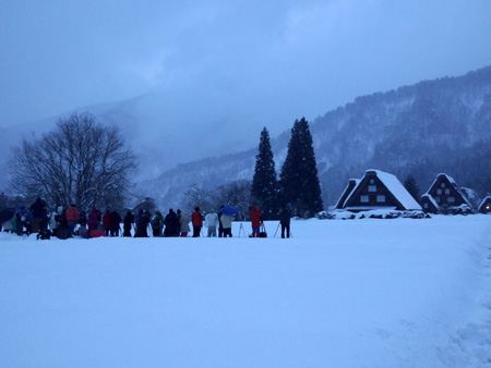 ２月９日（日） 白川郷ライトアップ ４
