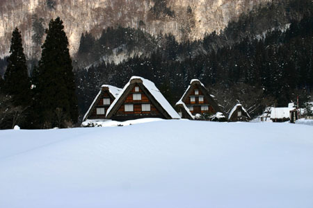 景色が素晴らしいと有名な 白川郷 7