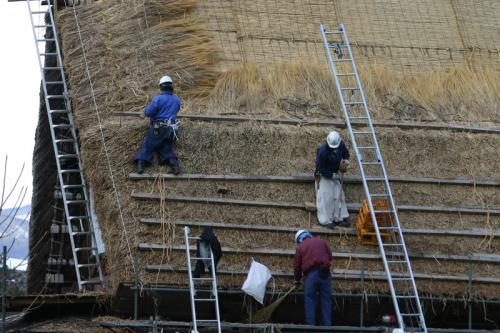 かん町は荻町の中心部から少し離れて。。１