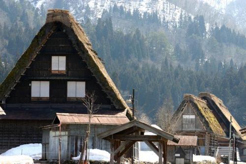 世界遺産 白川郷合掌集落〜冬の景色に5