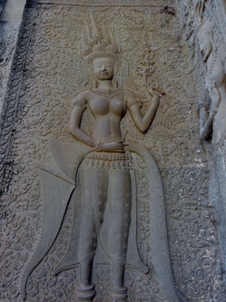 シュムリアップ 遺跡 デバター1