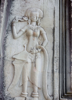 シュムリアップ 遺跡 デバター4