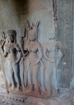 シュムリアップ 遺跡 デバター5