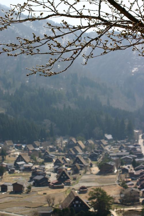 世界遺産 白川郷合掌集落〜天守閣展望台２