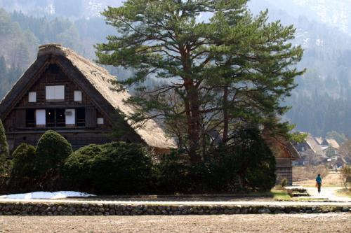 世界遺産 白川郷合掌集落〜天守閣展望台４