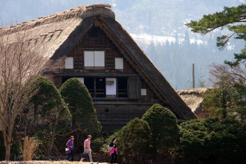 世界遺産 白川郷合掌集落〜天守閣展望台５