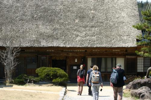 世界遺産 白川郷合掌集落〜天守閣展望台８