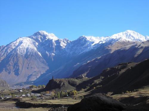 グルジア軍用道路にて
