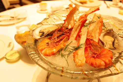 シーフードの盛合せ