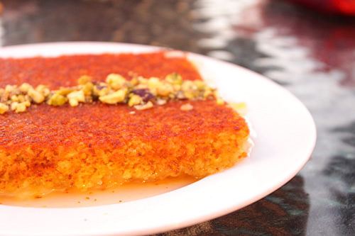 チーズを使った柔らかスイーツ クナーファ