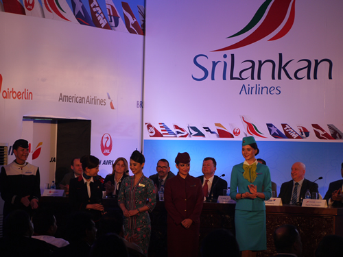 ワンワールド加盟式典CA挨拶