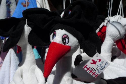 コウノトリ帽子