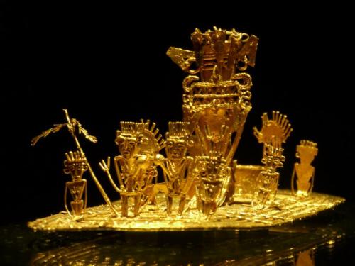 黄金博物館にて