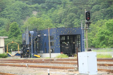 SL銀河 釜石駅車庫