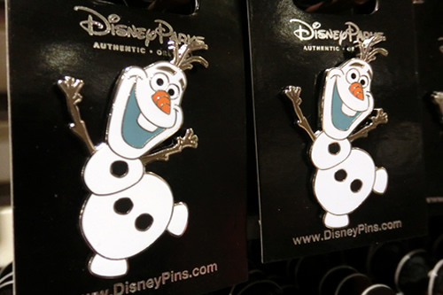 【プリンセス】オラフのピンバッジ