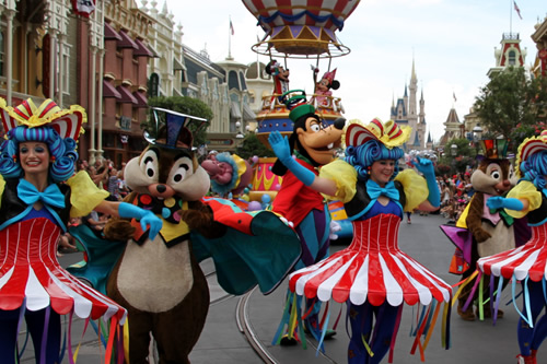 【パレード】グーフィーチップデール