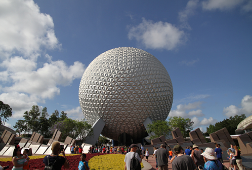 【エプコット・全体】球体