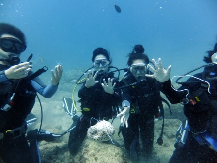 サイパン 体験ダイビング