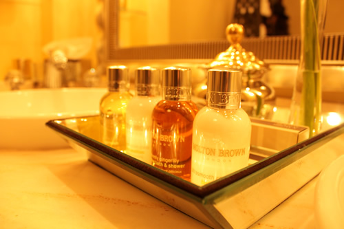 アメニティはモルトンブラウン