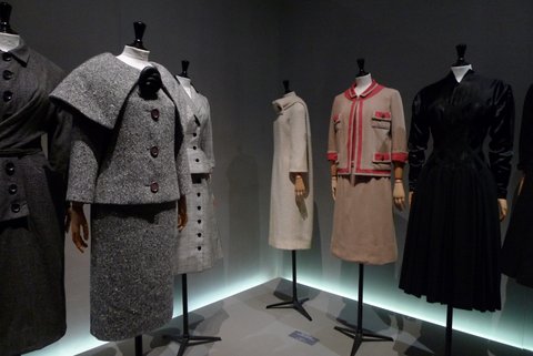 1950年代。フランスのモード 1947