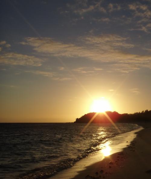 フィジーの朝日! 朝日9.01