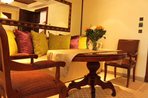 エグゼクティブスイートのダイニングエリア