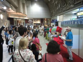 ゆるキャラ好きなら 中国 四国9県観光展14 へ 広島レモンちゃんさんの旅行ブログ トラベルコ