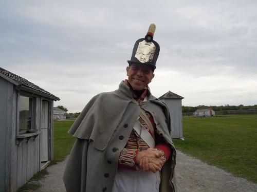 フォート・ジョージのイギリス兵