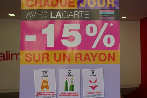 スーパー 秋のセール モノプリ